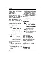 Preview for 56 page of DeWalt D25302DH Original Instructions Manual