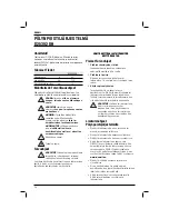 Preview for 60 page of DeWalt D25302DH Original Instructions Manual