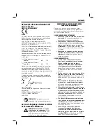 Preview for 69 page of DeWalt D25330 Series Original Instructions Manual