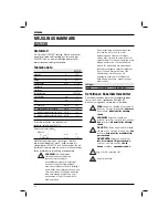 Preview for 84 page of DeWalt D25330 Series Original Instructions Manual