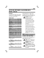 Preview for 101 page of DeWalt D25404 Original Instructions Manual