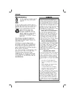 Preview for 72 page of DeWalt D25500 Original Instructions Manual