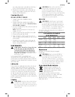 Preview for 11 page of DeWalt D25501-AR Instruction Manual