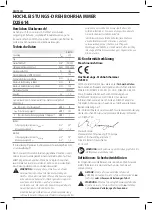 Preview for 12 page of DeWalt D25614 Original Instructions Manual