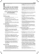 Preview for 21 page of DeWalt D25614 Original Instructions Manual