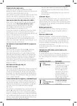 Preview for 31 page of DeWalt D25614 Original Instructions Manual