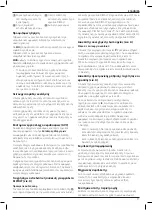 Preview for 99 page of DeWalt D25614 Original Instructions Manual