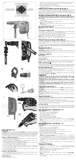 Preview for 2 page of DeWalt D25721K Instruction Manual