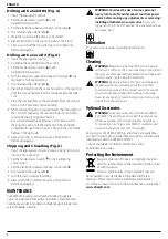 Preview for 10 page of DeWalt D25731 Manual