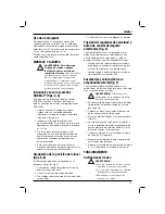 Preview for 37 page of DeWalt D25840 Original Instructions Manual