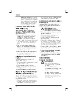 Preview for 46 page of DeWalt D25840 Original Instructions Manual