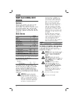 Preview for 76 page of DeWalt D25840 Original Instructions Manual