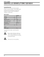 Preview for 42 page of DeWalt D25900K Manual