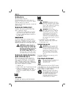 Preview for 28 page of DeWalt D26410 Original Instructions Manual