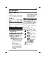 Preview for 5 page of DeWalt D26411 Original Instructions Manual