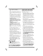 Preview for 19 page of DeWalt D26411 Original Instructions Manual