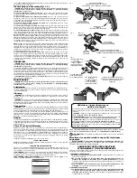 Preview for 2 page of DeWalt D28605 Instruction Manual