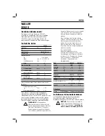 Preview for 19 page of DeWalt D51180 Original Instructions Manual