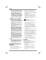 Preview for 22 page of DeWalt D51180 Original Instructions Manual