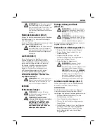 Preview for 29 page of DeWalt D51180 Original Instructions Manual