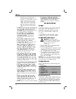 Preview for 38 page of DeWalt D51180 Original Instructions Manual