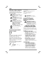 Preview for 48 page of DeWalt D51180 Original Instructions Manual