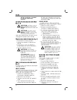 Preview for 86 page of DeWalt D51180 Original Instructions Manual