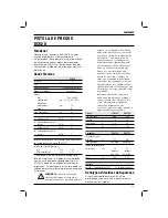 Preview for 117 page of DeWalt D51180 Original Instructions Manual