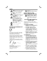 Preview for 118 page of DeWalt D51180 Original Instructions Manual