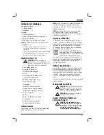 Preview for 125 page of DeWalt D51180 Original Instructions Manual