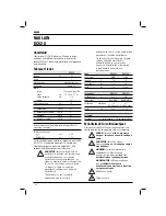 Preview for 132 page of DeWalt D51180 Original Instructions Manual