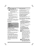 Preview for 162 page of DeWalt D51180 Original Instructions Manual