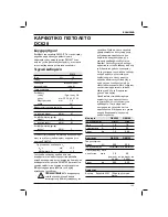 Preview for 171 page of DeWalt D51180 Original Instructions Manual