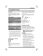 Preview for 35 page of DeWalt D51238 Original Instructions Manual