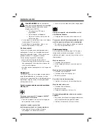 Preview for 56 page of DeWalt D51238 Original Instructions Manual