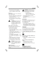 Preview for 63 page of DeWalt D51238 Original Instructions Manual