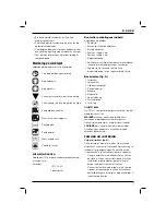 Preview for 9 page of DeWalt D51321 Original Instructions Manual