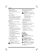 Preview for 10 page of DeWalt D51321 Original Instructions Manual