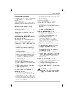 Preview for 17 page of DeWalt D51321 Original Instructions Manual