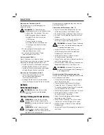 Preview for 18 page of DeWalt D51321 Original Instructions Manual