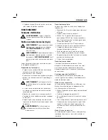 Preview for 41 page of DeWalt D51321 Original Instructions Manual