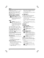 Preview for 28 page of DeWalt D51855 Instructions Manual