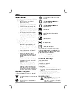 Preview for 46 page of DeWalt D51855 Instructions Manual