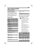 Preview for 19 page of DeWalt DC212 Original Instructions Manual