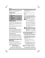 Preview for 38 page of DeWalt DC212 Original Instructions Manual