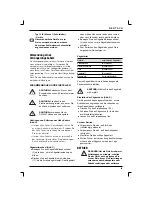 Preview for 25 page of DeWalt DC305 Original Instructions Manual