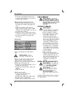 Preview for 60 page of DeWalt DC305 Original Instructions Manual