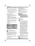 Preview for 72 page of DeWalt DC305 Original Instructions Manual