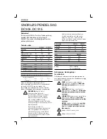 Preview for 88 page of DeWalt DC305 Original Instructions Manual