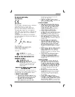 Preview for 89 page of DeWalt DC305 Original Instructions Manual